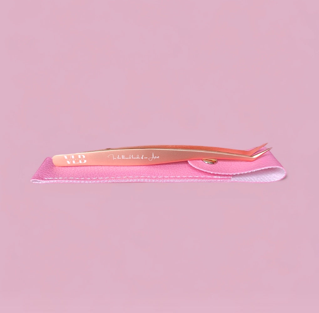 L Rose Gold Tweezer